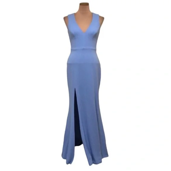 open lace back dress Sandra Gown – Dress the Population main image 0
